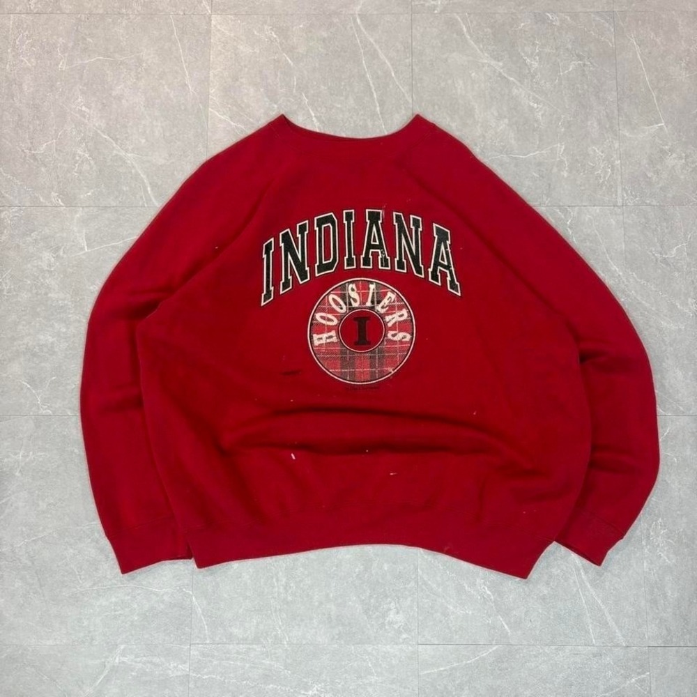 80s Indiana Hoosiers crewneck sweatshirt sportswear